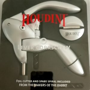 Wine bottle corkscrew